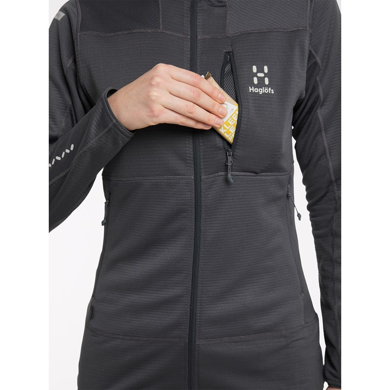 Haglöfs L.I.M Mid Fast HoodWomen Magnetite