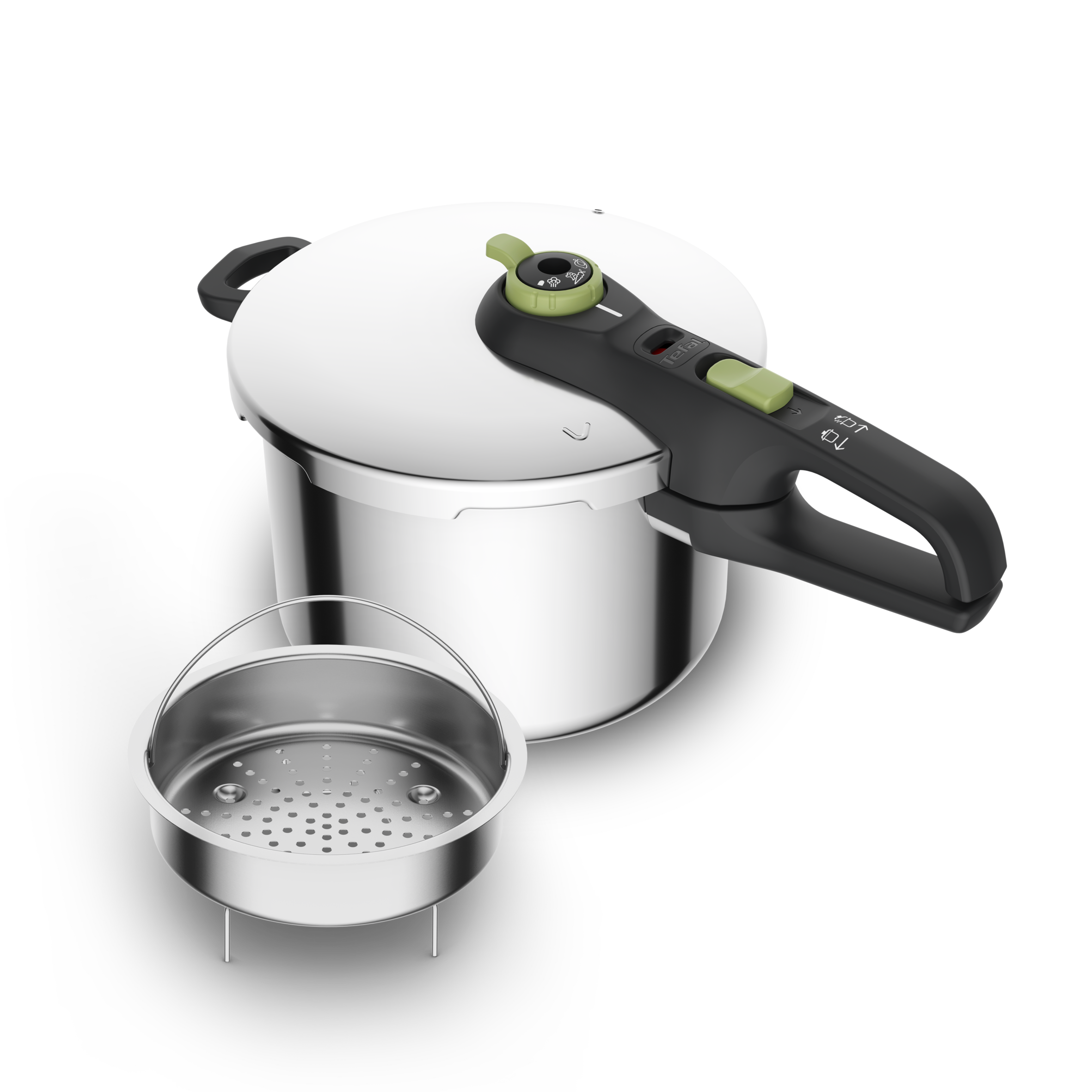 Secure 5 Trendy snelkookpan 6L met stoommand - inductie