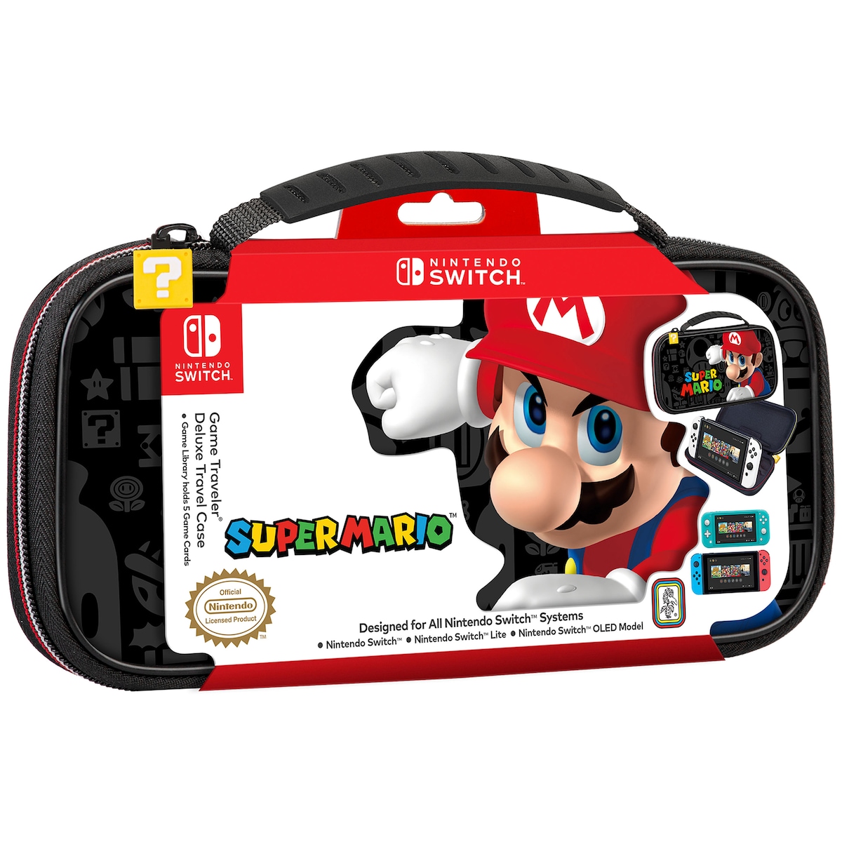 Nintendo Switch Deluxe reiseveske: Super Mario
