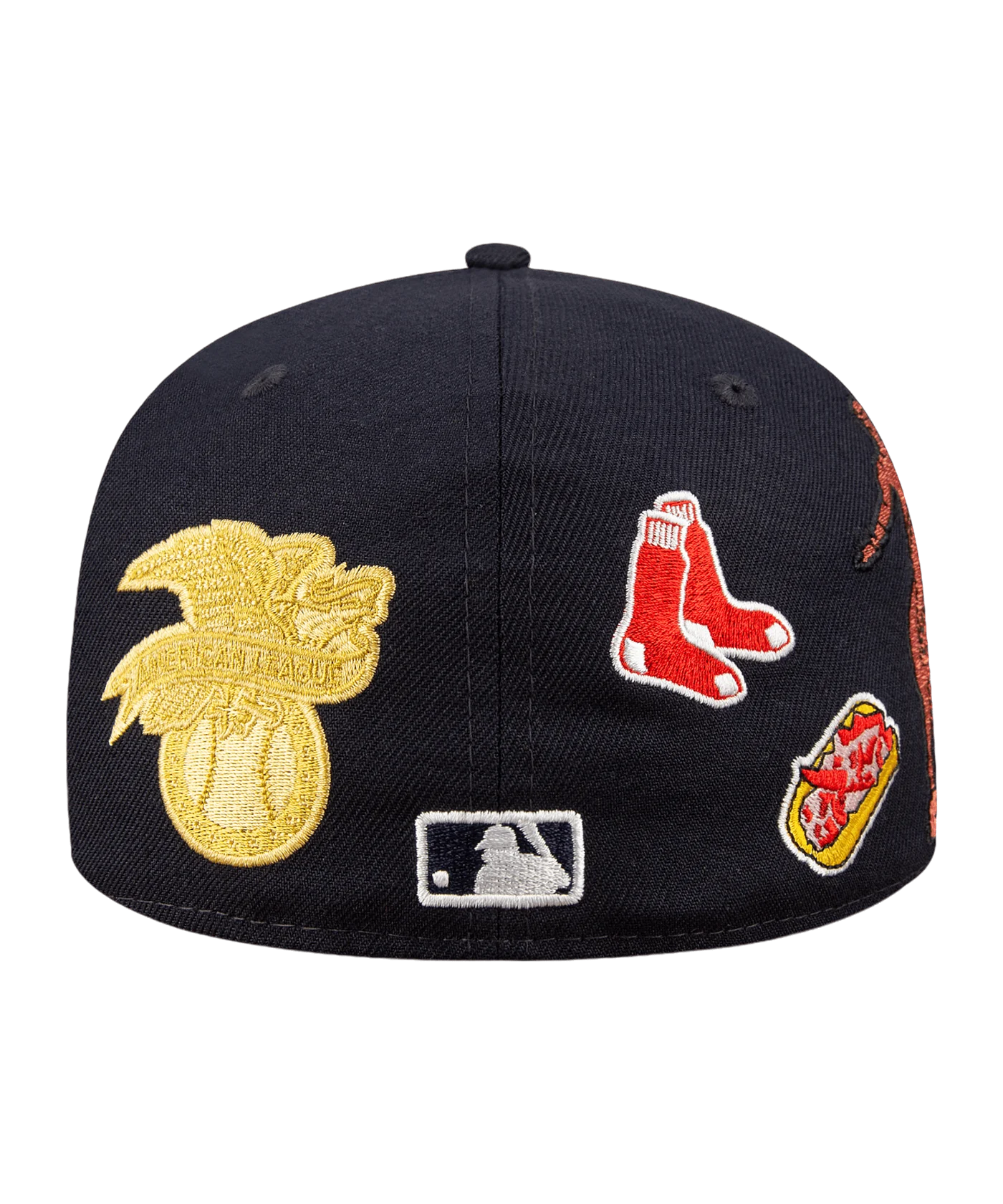 New Era Boston Red Sox Script 59Fifty Cap Blau