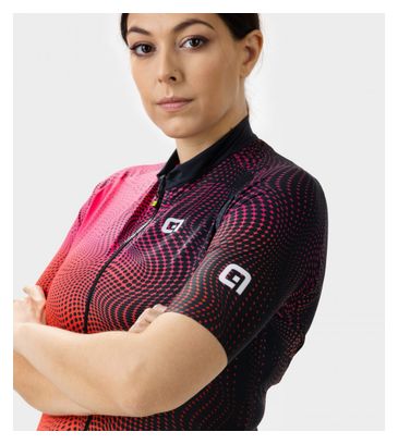 Maillot Manches Courtes Femme Alé Circus Rose