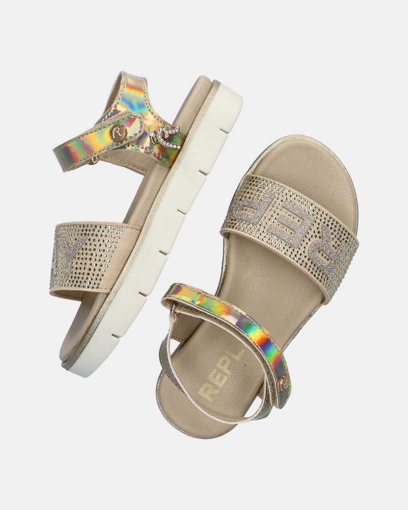 Replay Sandalen  - goud