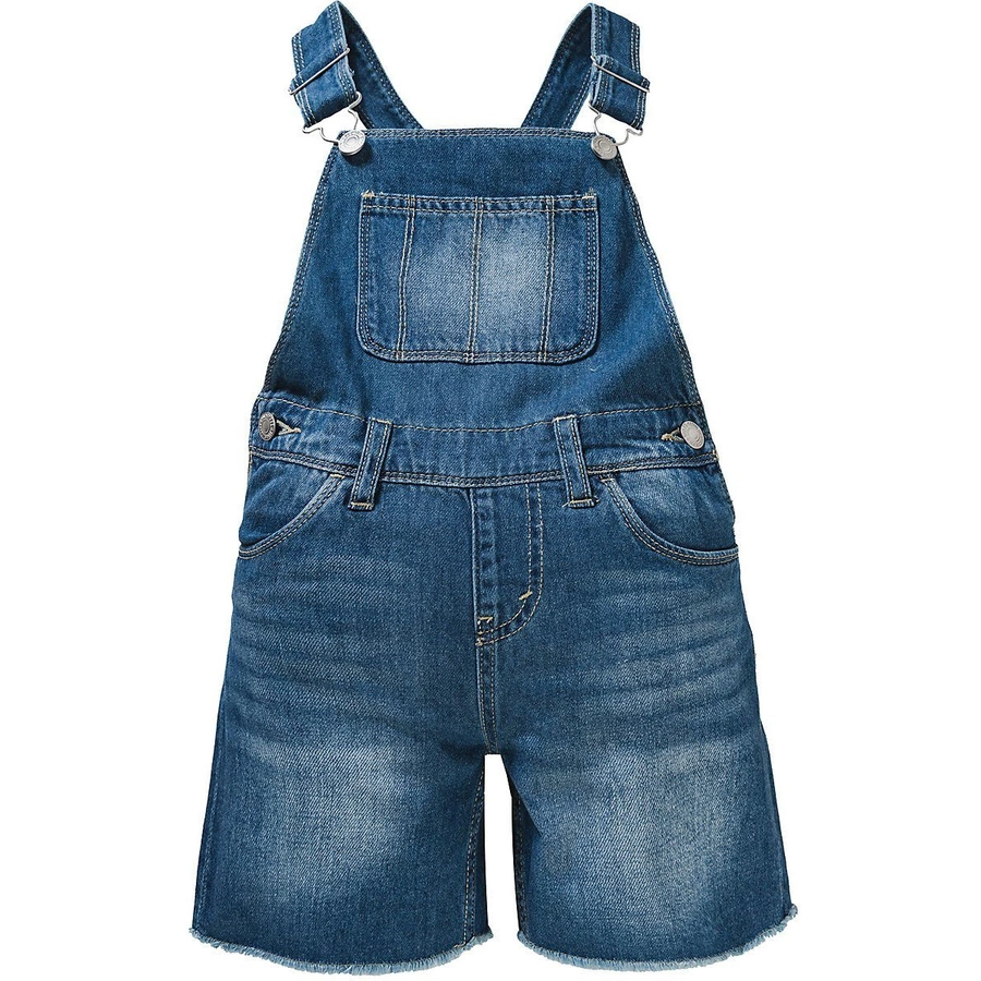 Levi's® Kids Girl Latzhose Railroad Stripe blau