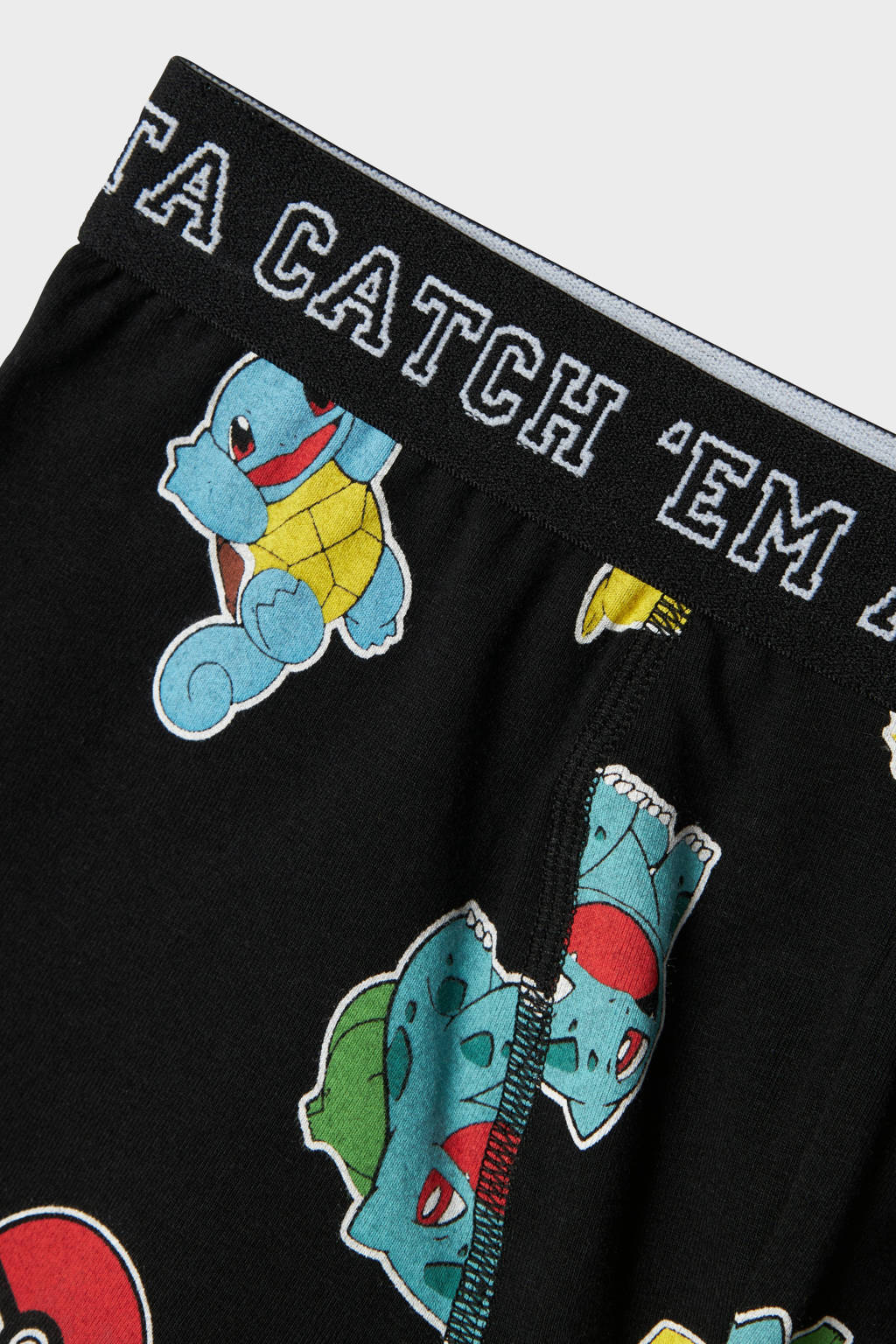 boxershort NKMASGAR POKEMON - set van 2 zwart/multicolor