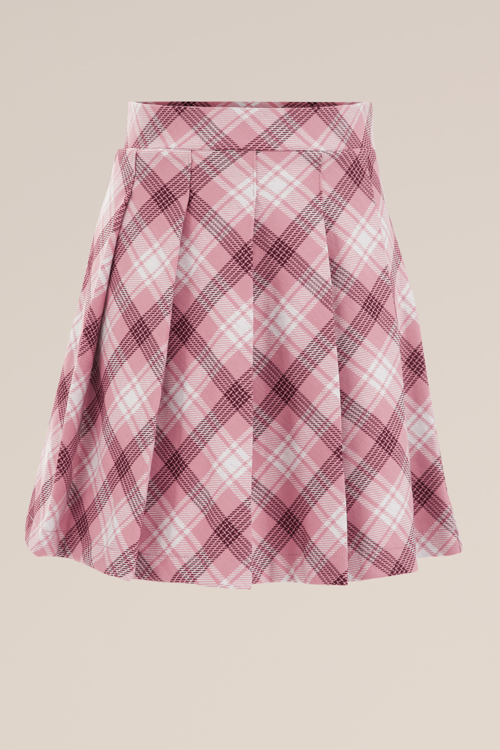 Meisjes rok met dessin WE Fashion Lichtroze