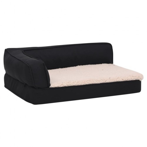 Colchão/sofá para cães Vidaxl - preto e creme