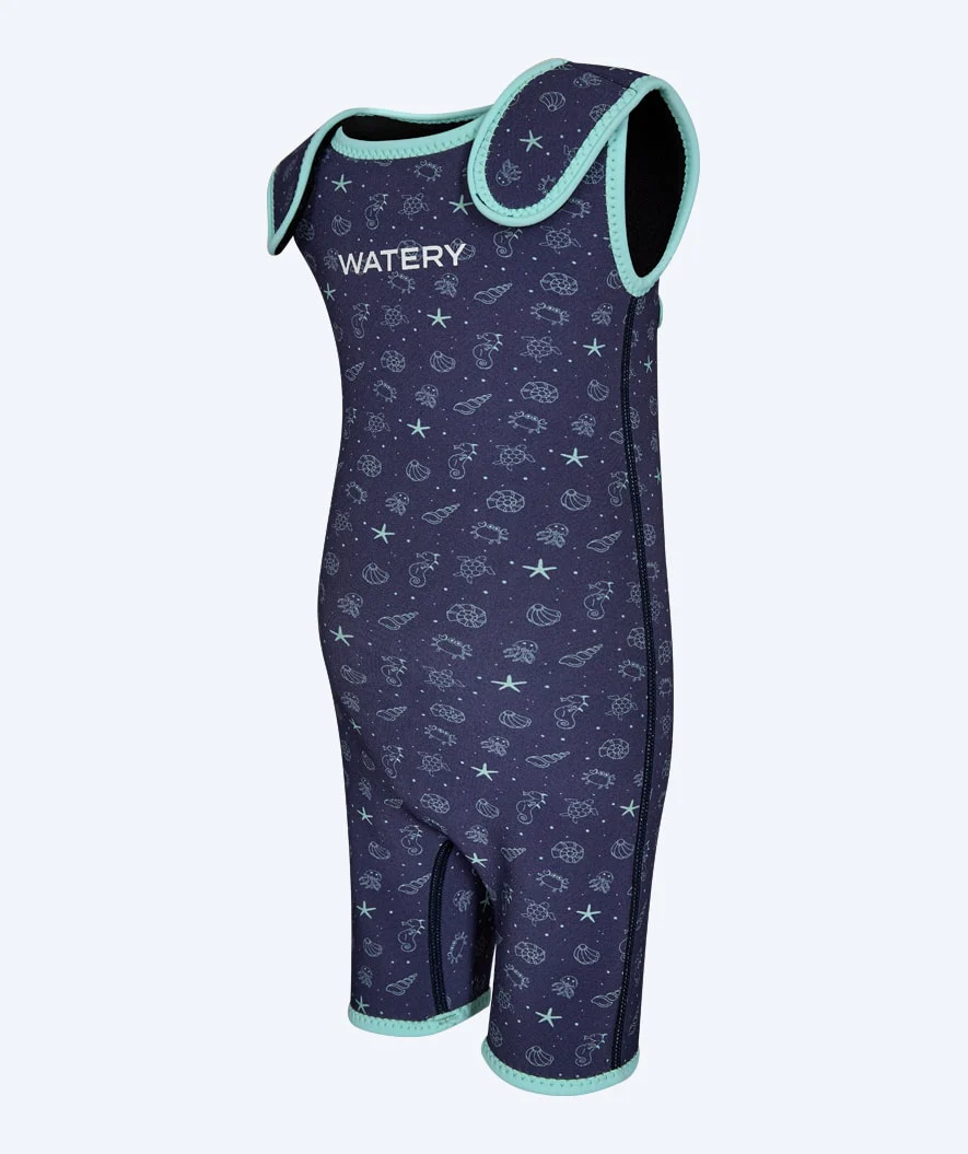 Watery våddragt til børn - Baia Shorty - Atlantic Turquoise