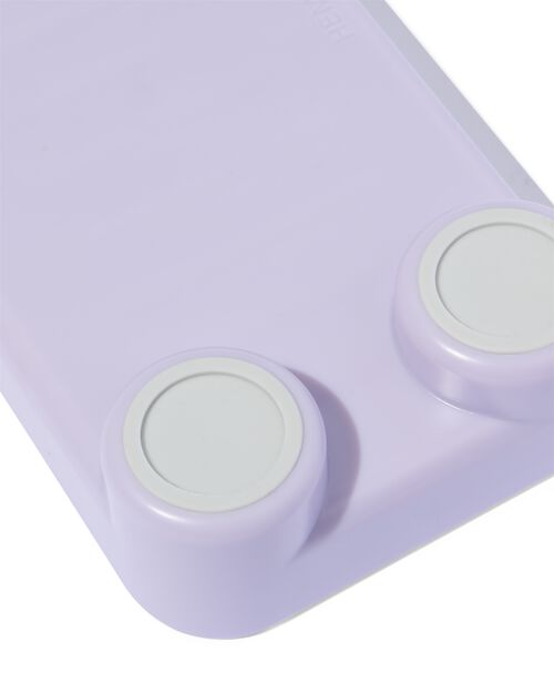 boîte à savon solide lilas