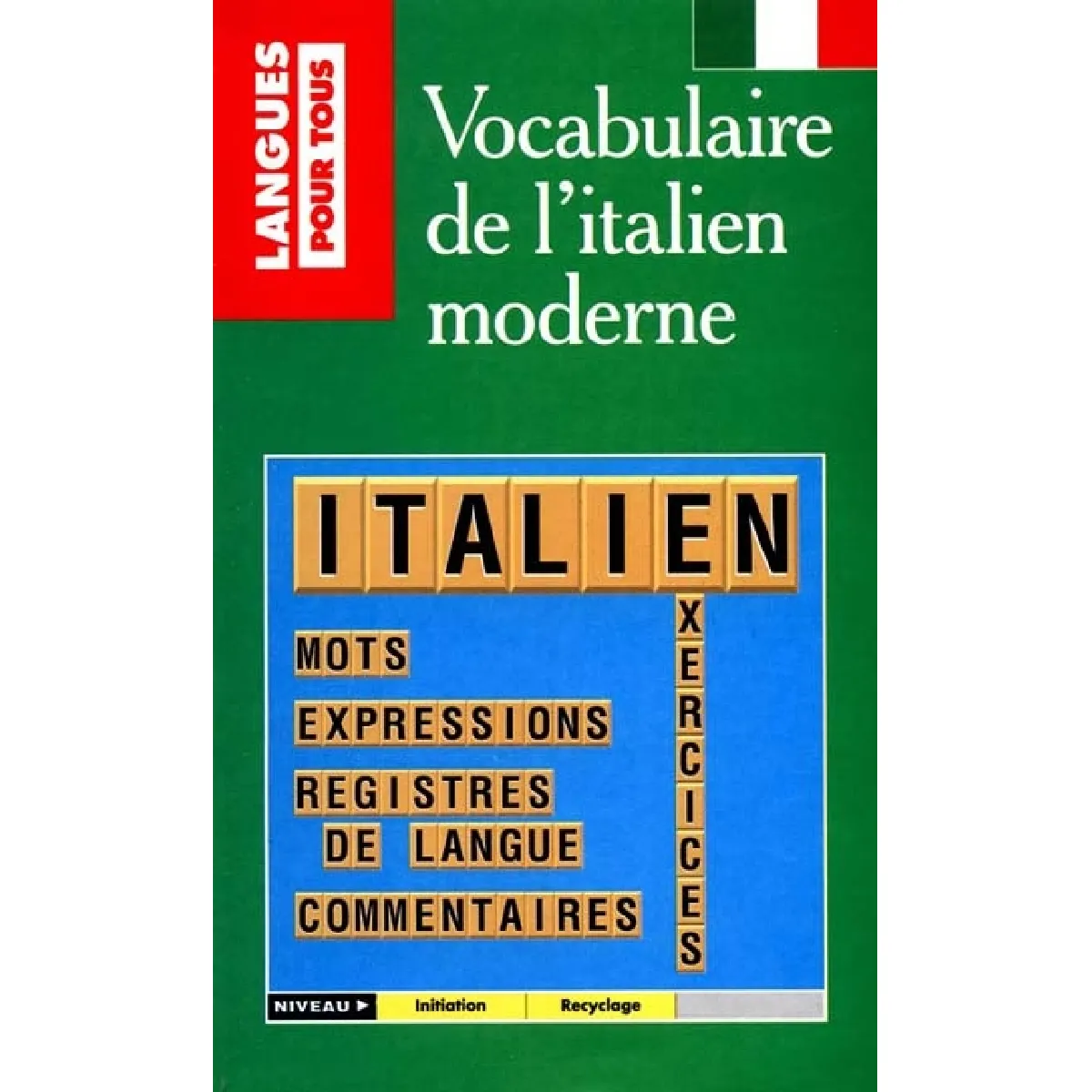 Vocabulaire de l'italien moderne · Occasion