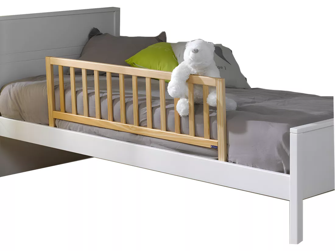 Barrière de lit enfant bois massif bois NOÉ