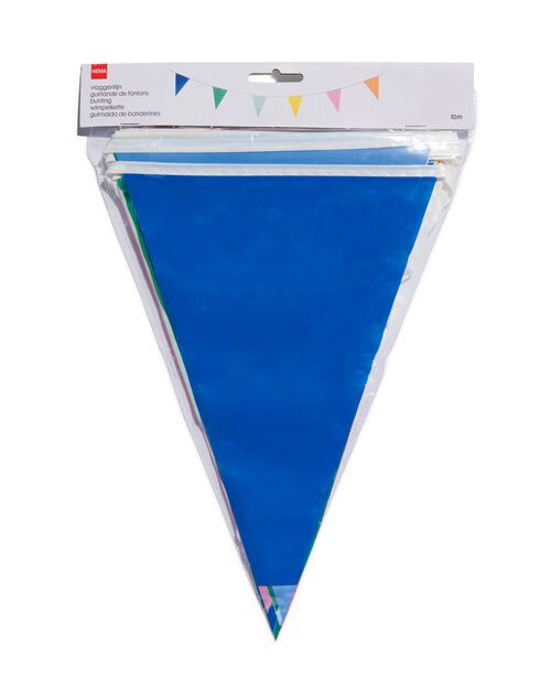 guirlande de fanions plastique coloré 10m