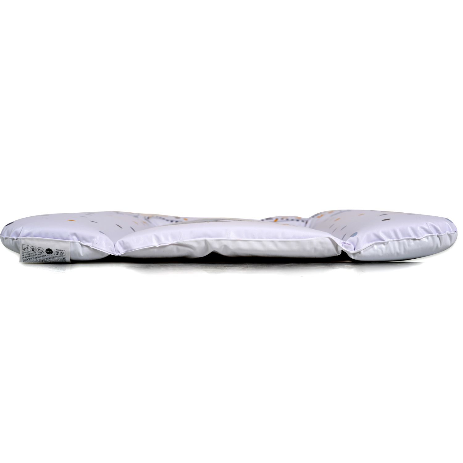 Cangroo Wickelauflage Soft 50 x 70 cm, gepolstert erhöhter Rand, abwaschbar weiß