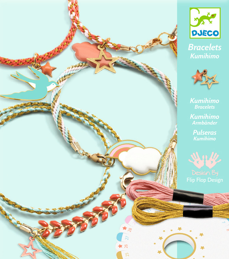 Djeco Djeco  Kumihimo armbandjes maken dj09818