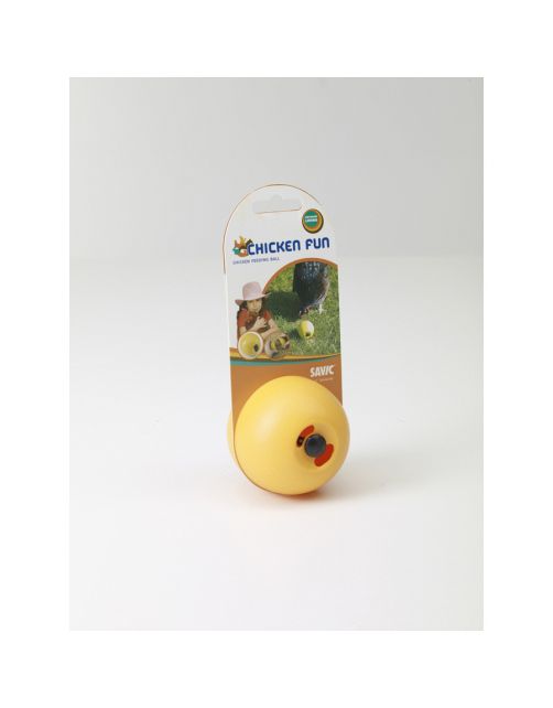 Savic Chicken Fun - Kippenspeeltje - 7.5x8 cm Geel