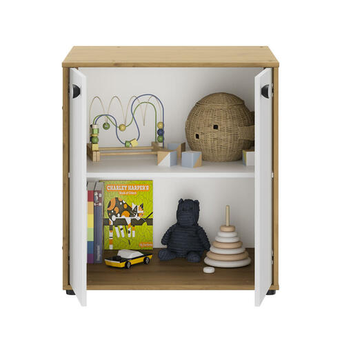 Lit Combiné 60 X 120 Évolutif ARTHUR Chêne Artisan - GALIPETTE