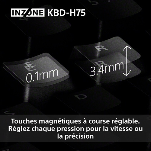 Clavier Sony gaming compétition INZONE FR AZERTY - Developpé par Fnatic