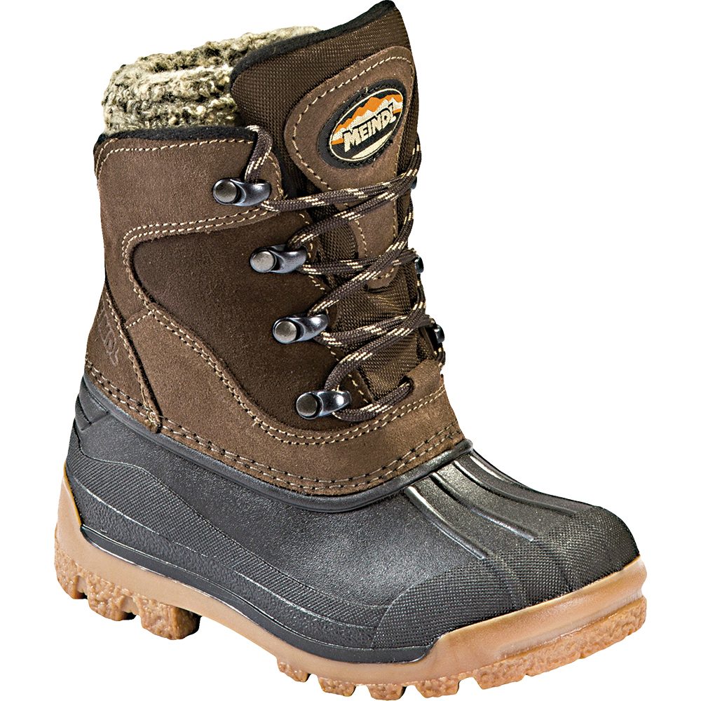 Meindl Sölden Junior Winterschuhe Kinder dunkelbraun
