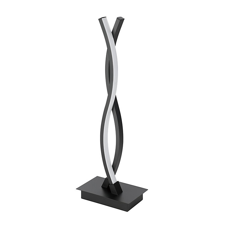 Lampe à poser Alani noir 3000K blanc chaud 700lm L. 16 x l. 10 x H. 47 cm
