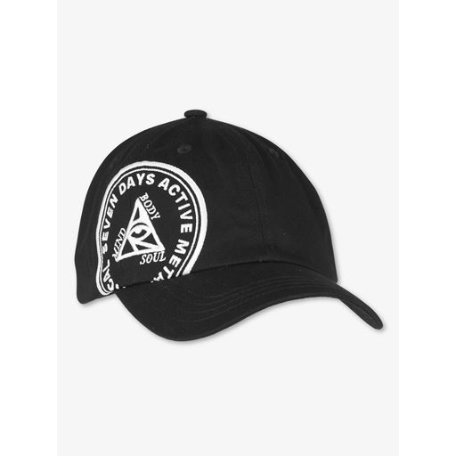7 DAYS Active Logo Cap, Black