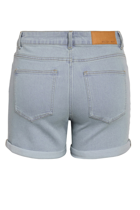 Noisy may blauwe dames korte broek