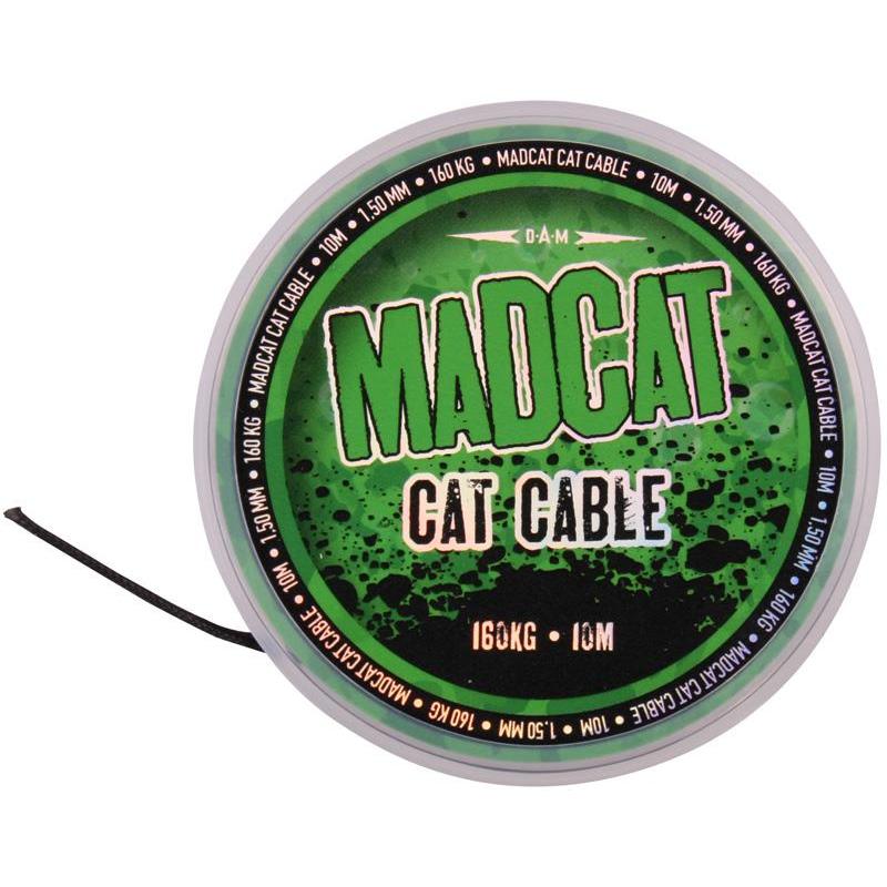 Tresse A Bas De Ligne Silure Madcat Cat Cable - 10M