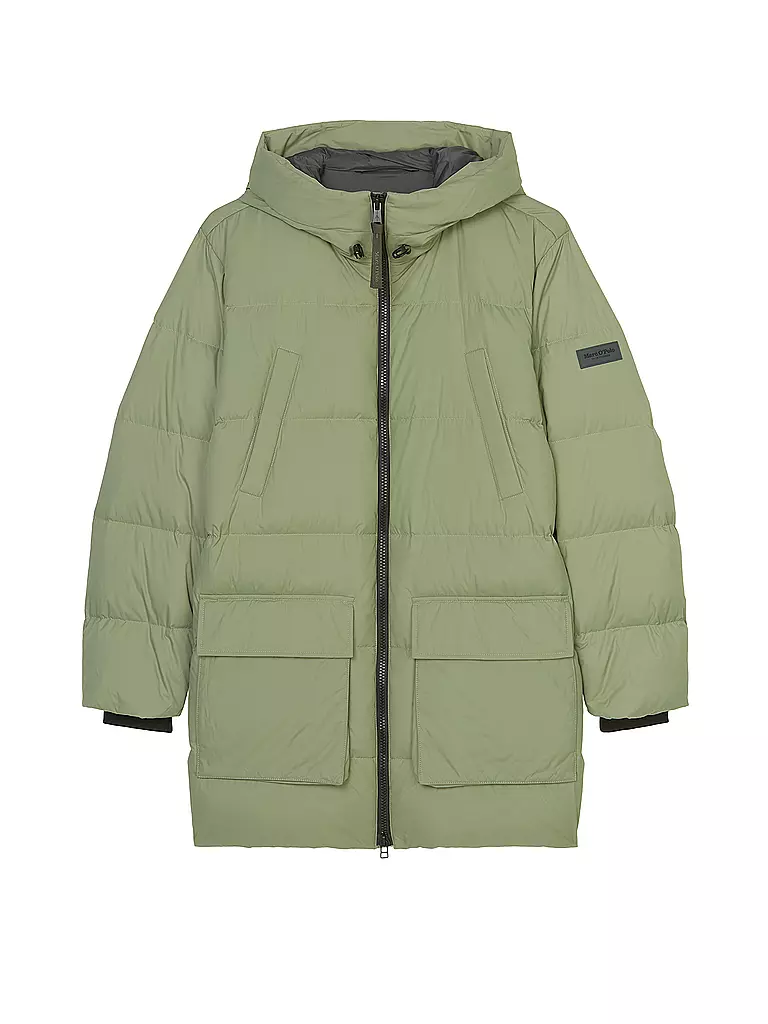 MARC O'POLO Steppjacke hellgrün