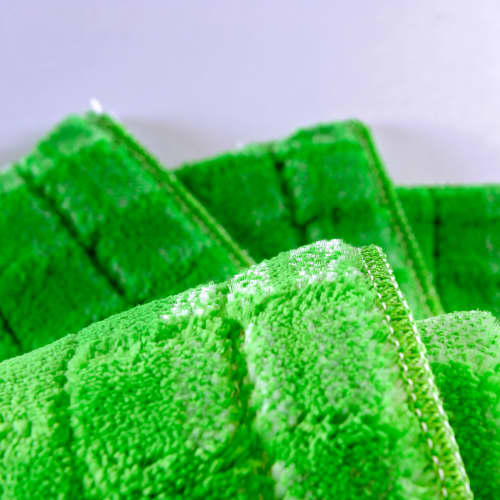 Bandeau de lavage microfibre Ultimate duo vert 43 x 14 cm à poches Decitex