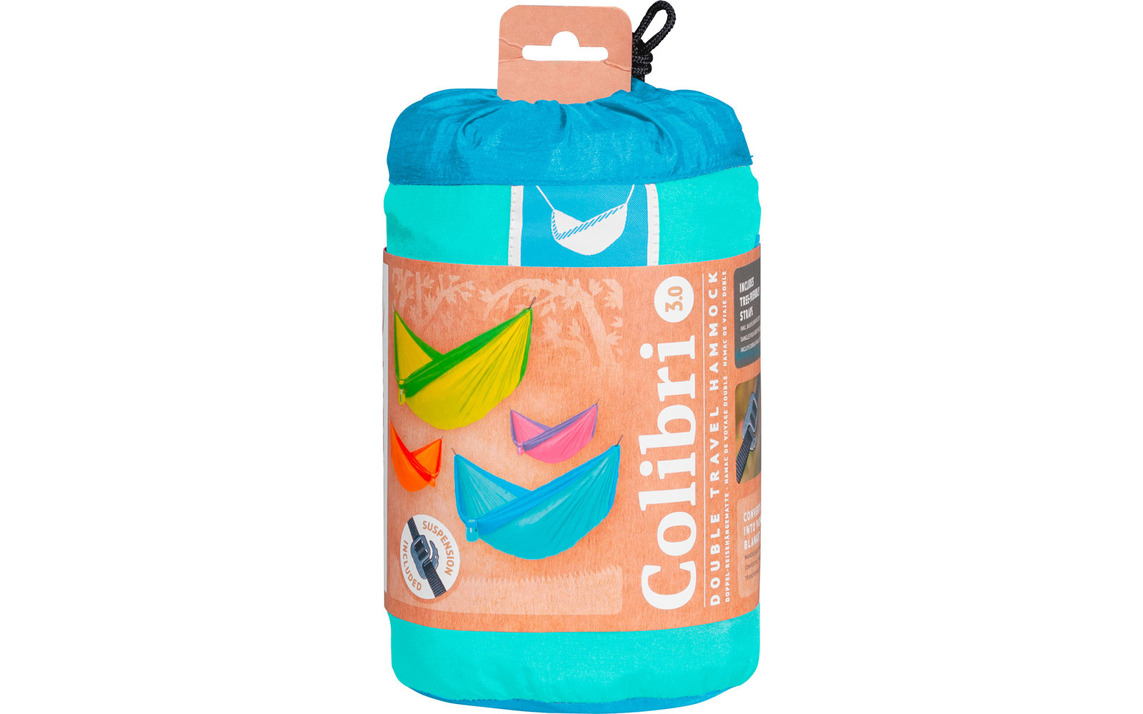 La Siesta Doppel-Reisehängematte Colibri 3.0 Forest