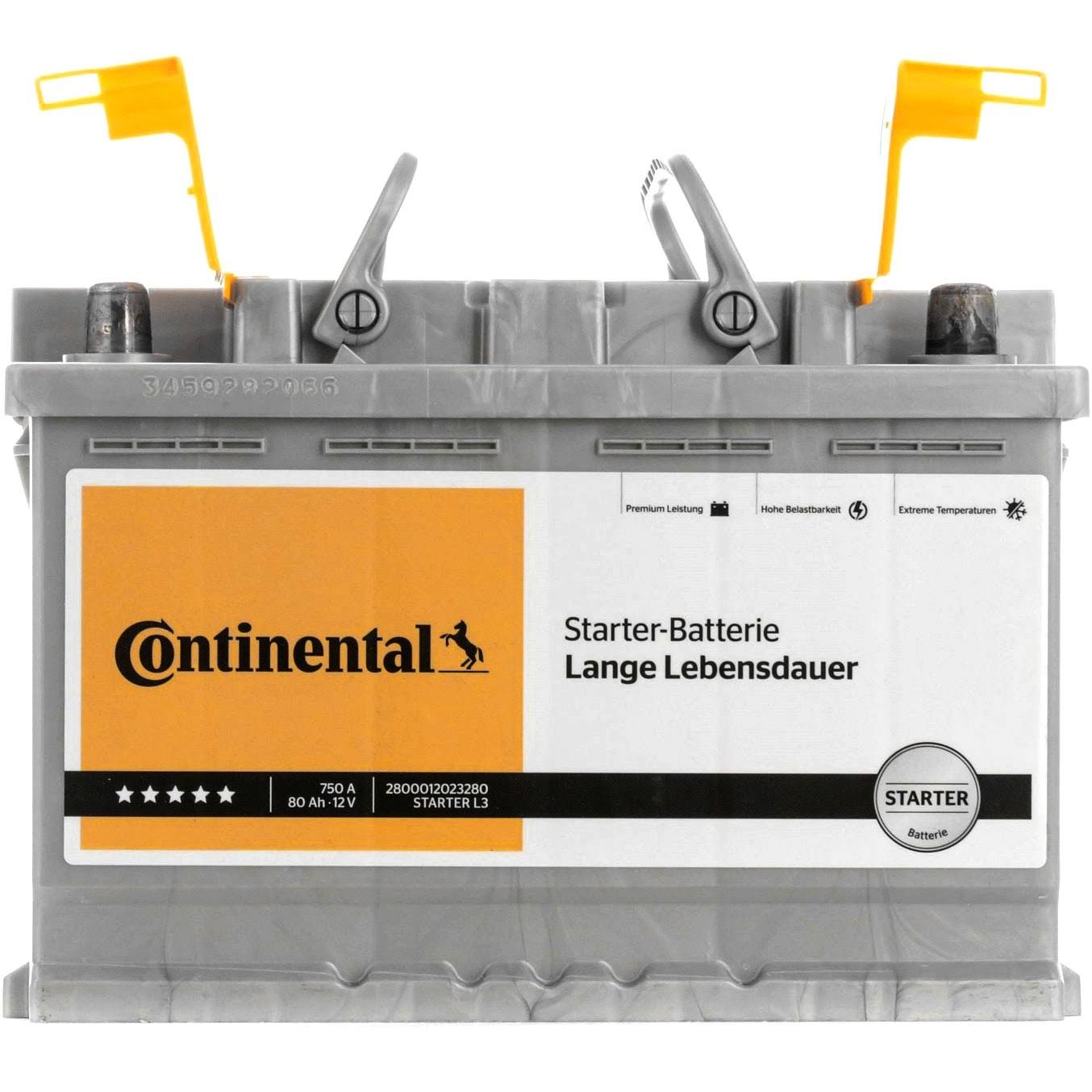 Continental Starterbatterie 80Ah 750A 2800012023280