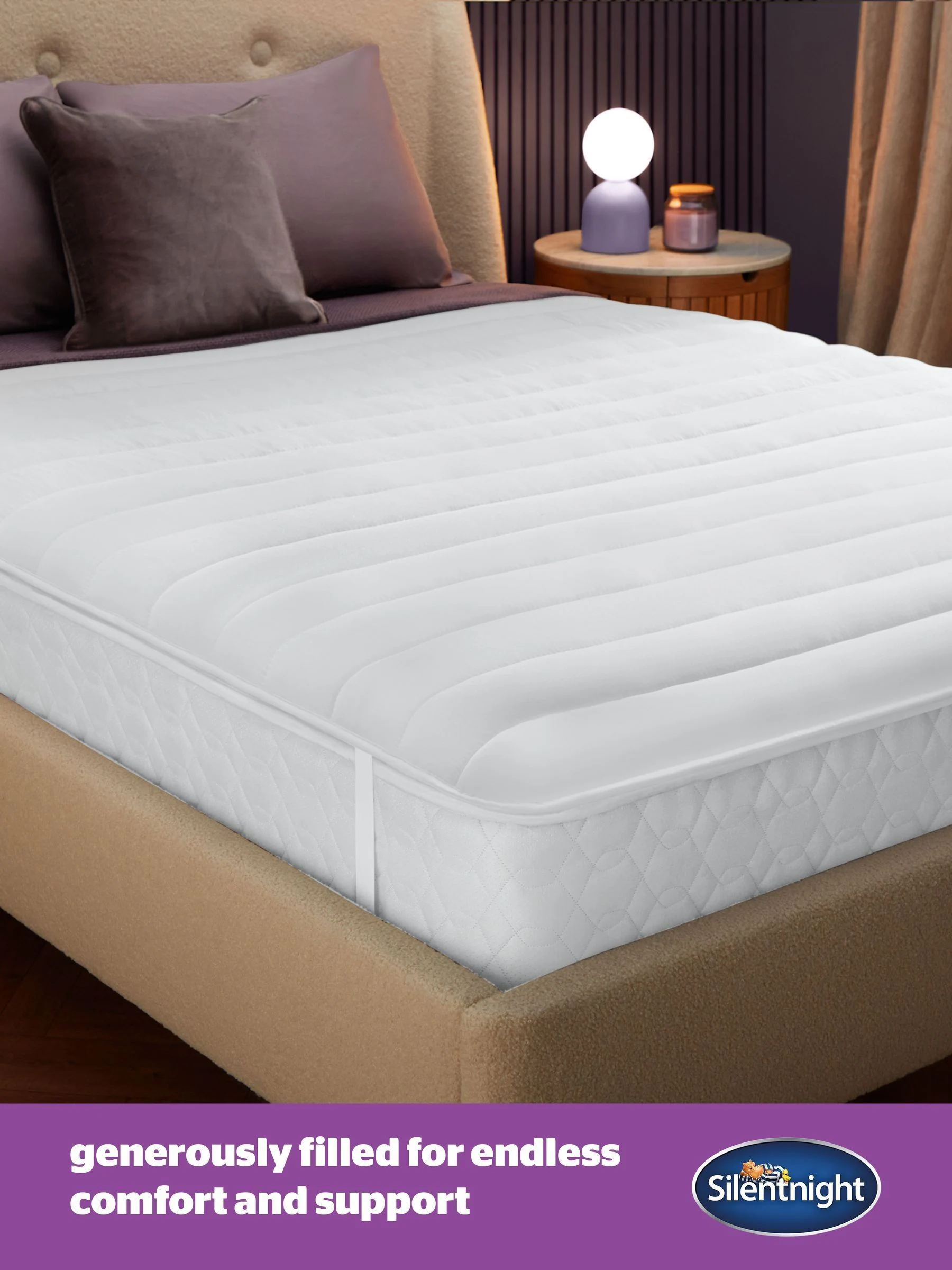 Silentnight Deepsleep dekmatras