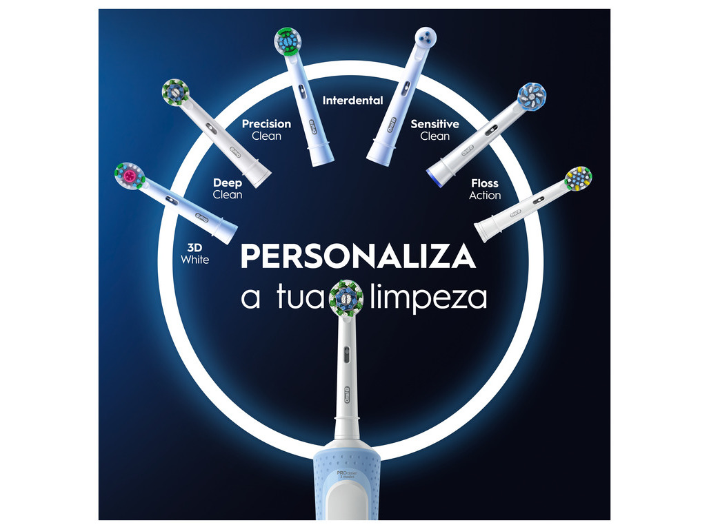 ESCOVA ELÉTRICA ORAL-B VITALITY PRO AZUL