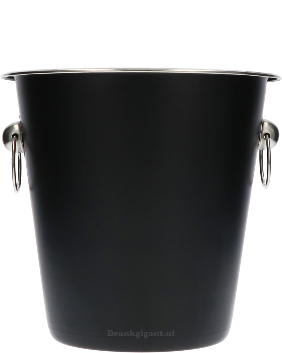 Champagne Emmer RVS Zwart