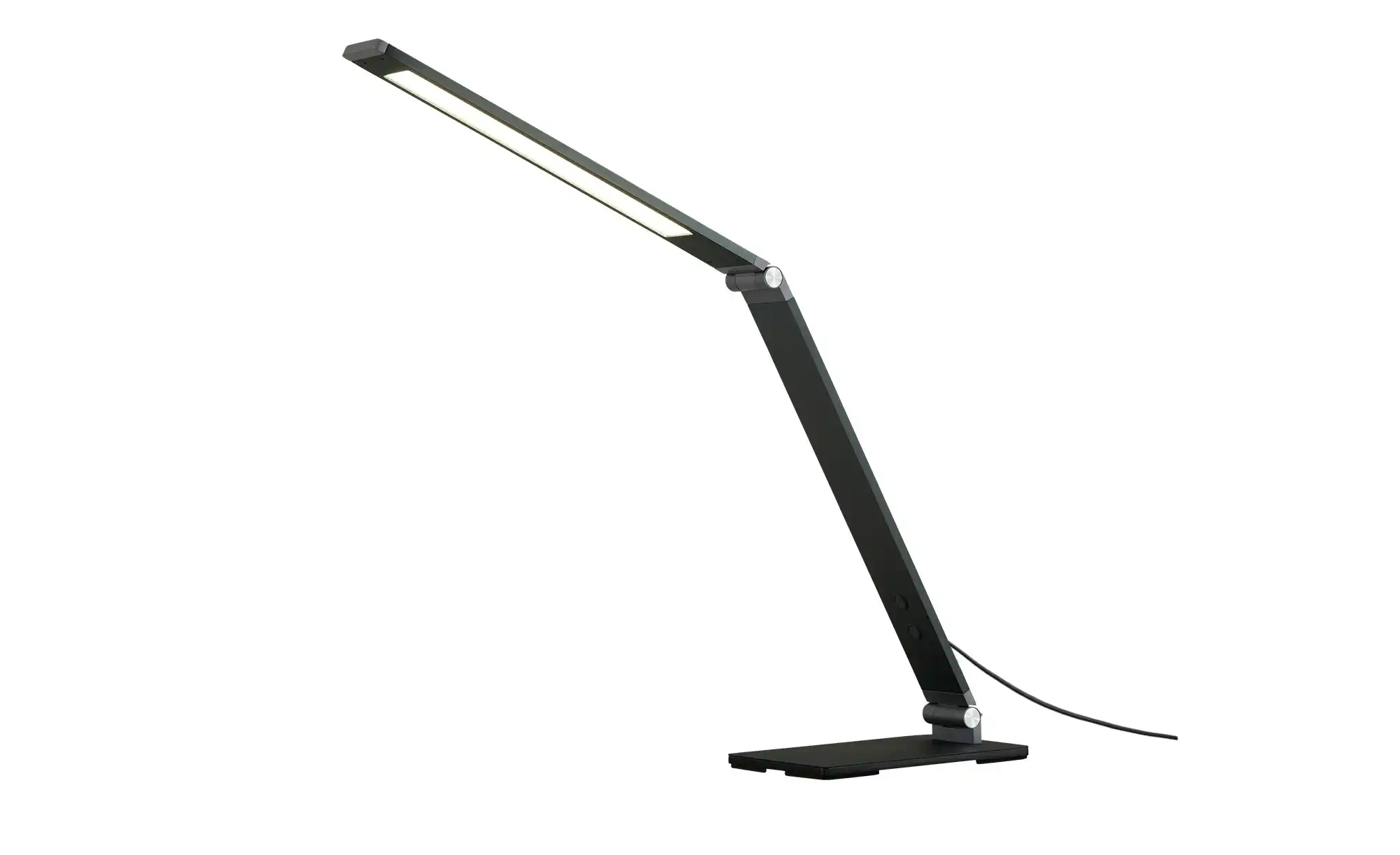 Fischer-Honsel LED-Tischleuchte, anthrazit-grau mit Dimmer