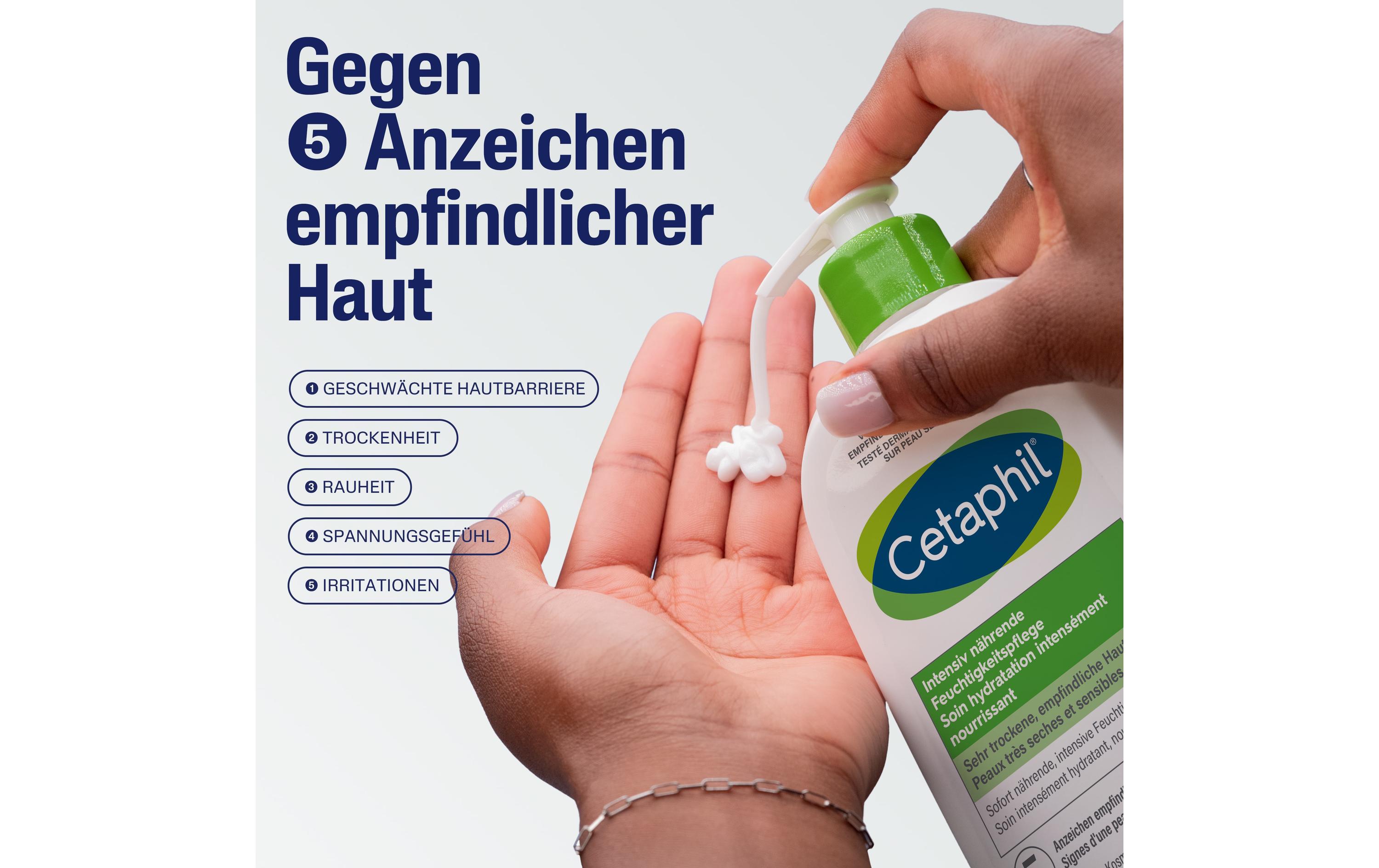 Feuchtigkeitspflege 473 mlIntensive Pflege für sehr trockene und empfindliche Haut