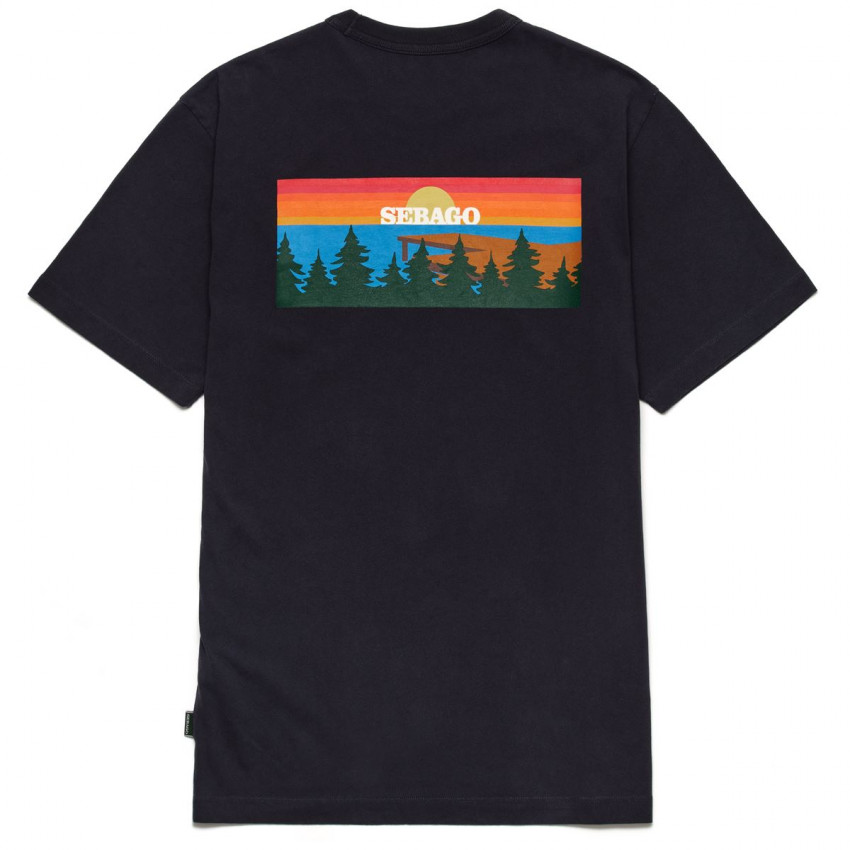 FRYEBURG Blue Marine-T-shirt pour homme