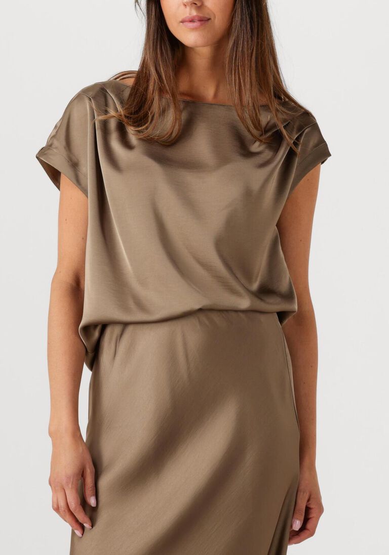 bruine dante6 top roam satin drapey top