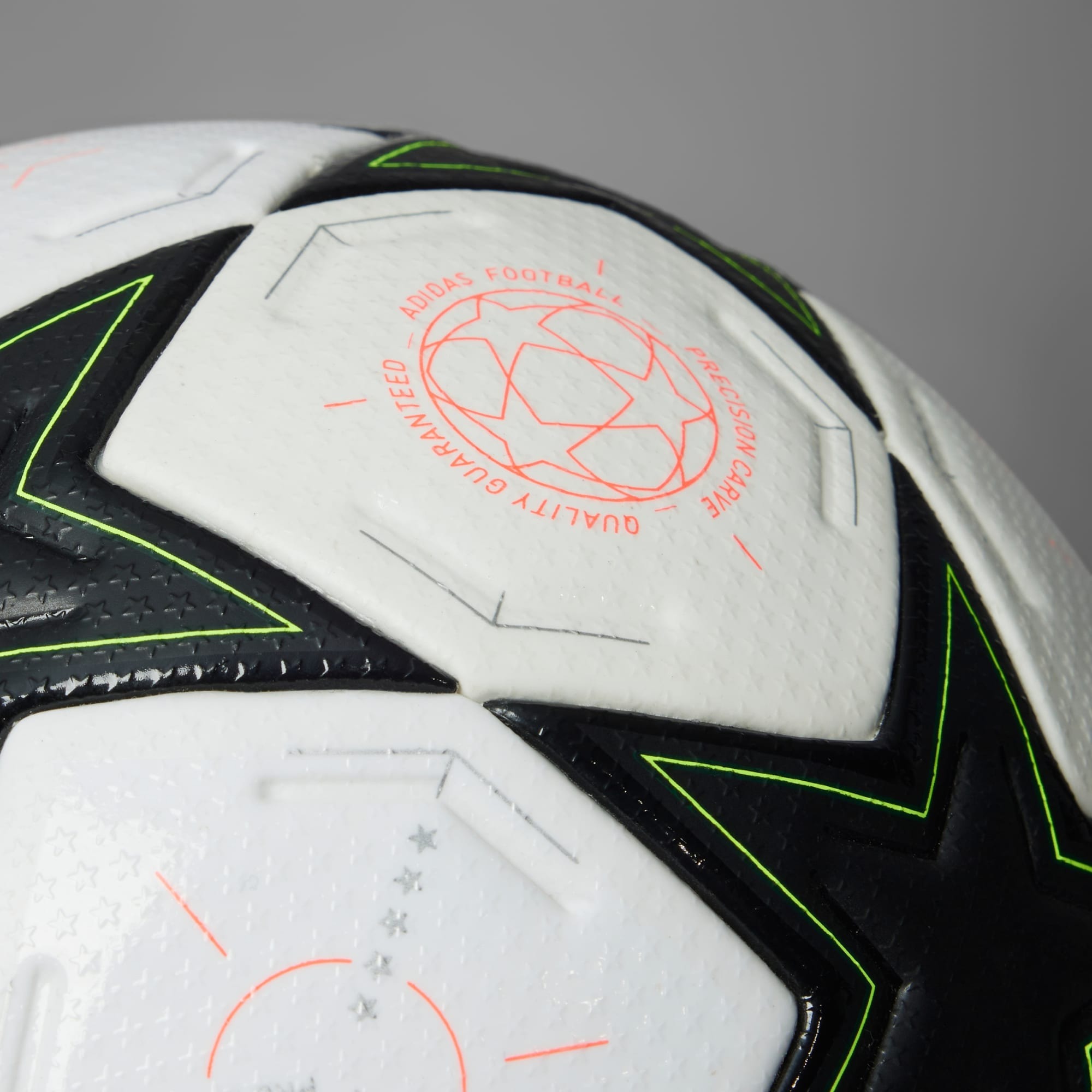 UCL Pro 24/25 Group Stage Ball White/Aurora Black/Platinum Metallic/Team Solar Yellow