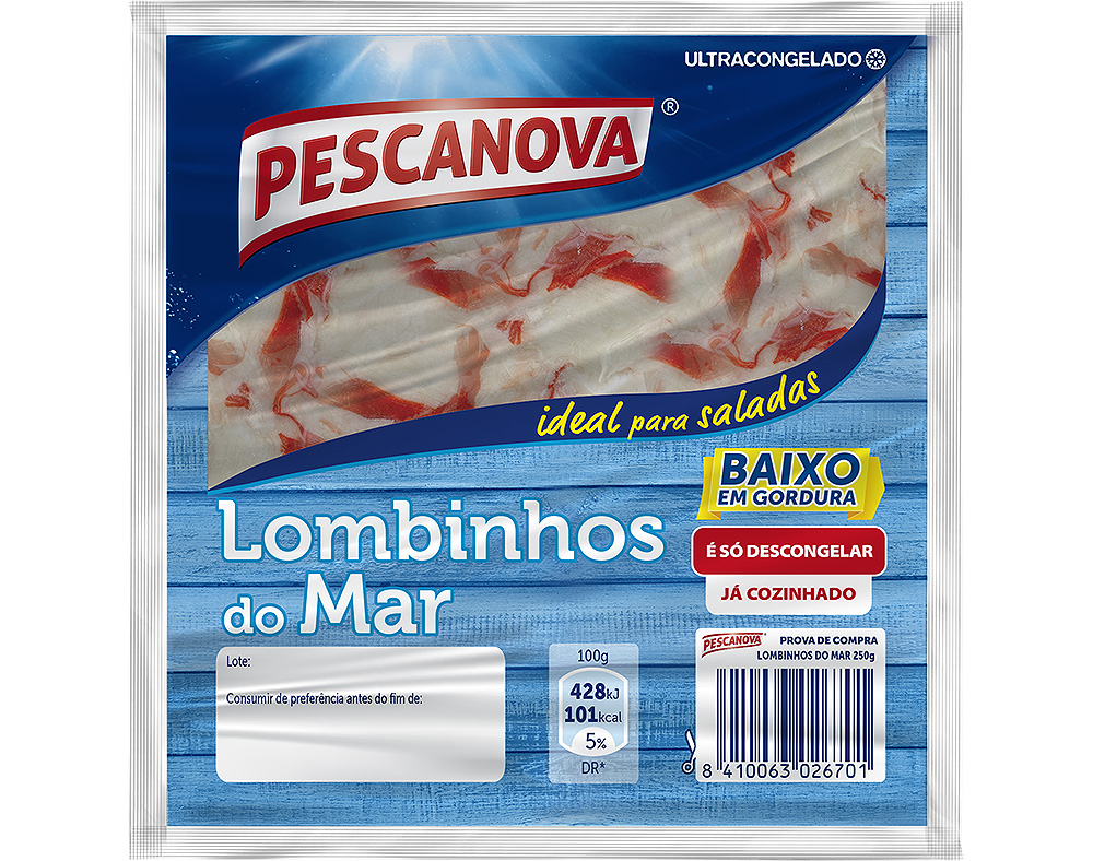 LOMBINHOS PESCANOVA DO MAR 250G