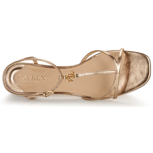 Lauren Ralph Lauren - FALLON-SANDALS-FLAT SANDAL Oro