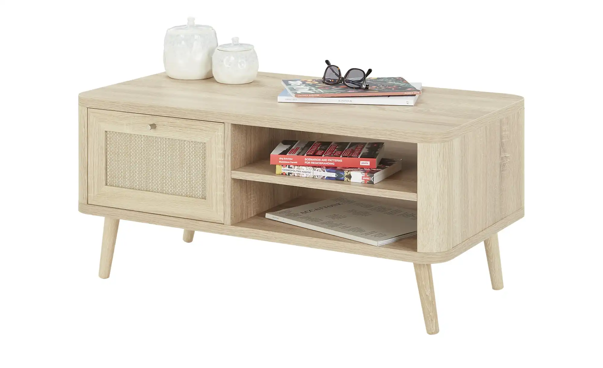 Roomers Couchtisch Rafia Premium