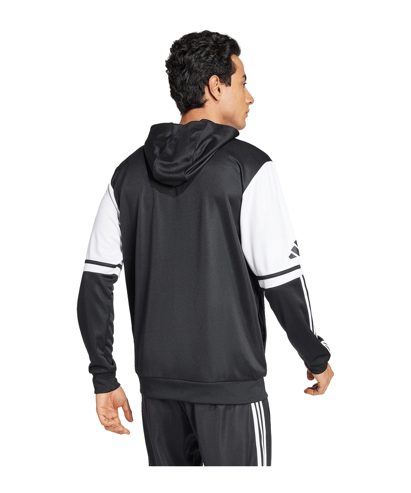 adidas Squadra 25 Kapuzenjacke Schwarz