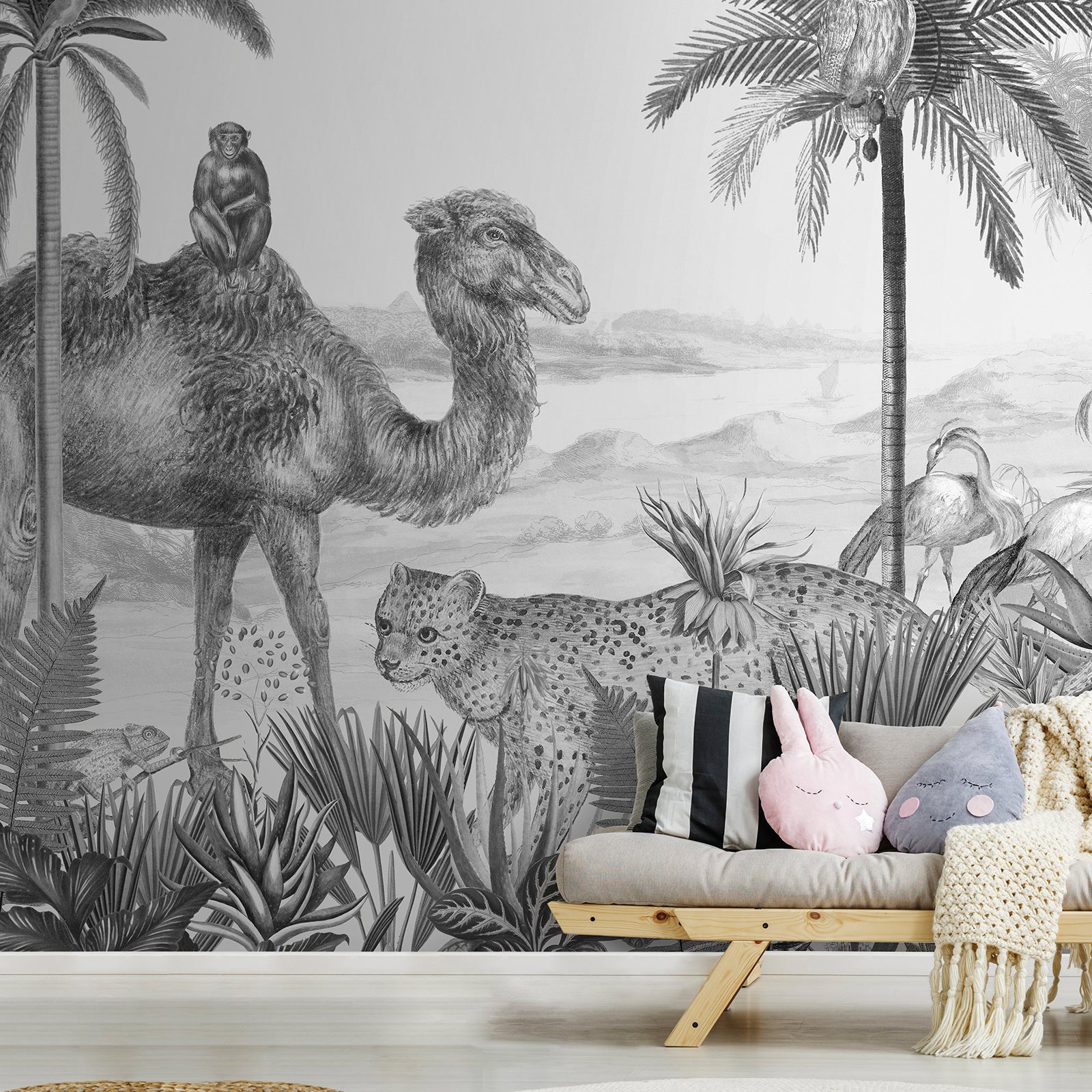 Art for the Home Fotobehang - Safari - 280x300 cm