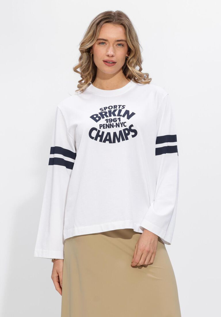 witte penn & ink sweater longsleeve print