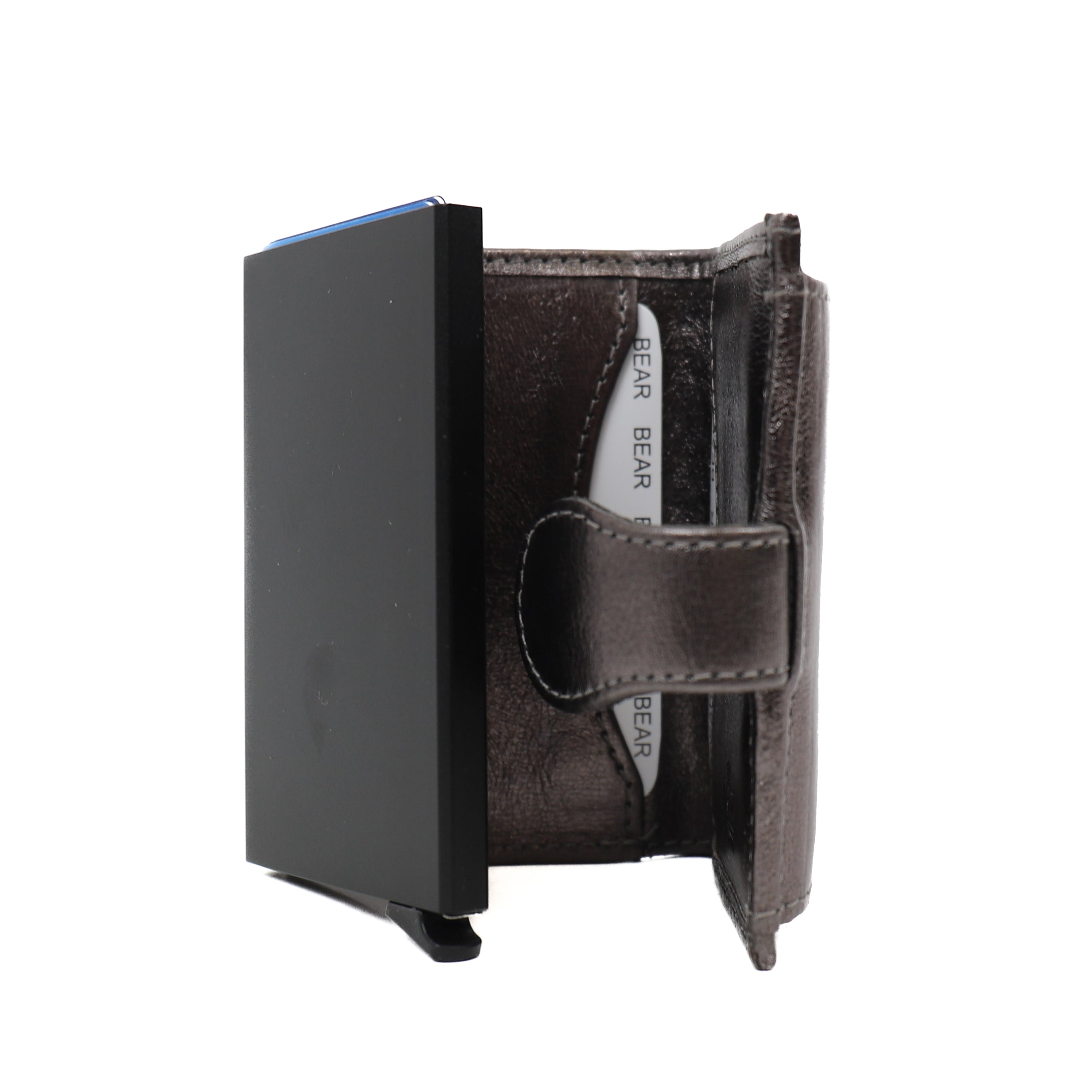 Pasjeshouder 'Evie' gun metal Gun metal