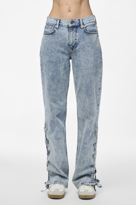 Pieces blauwe dames jeans
