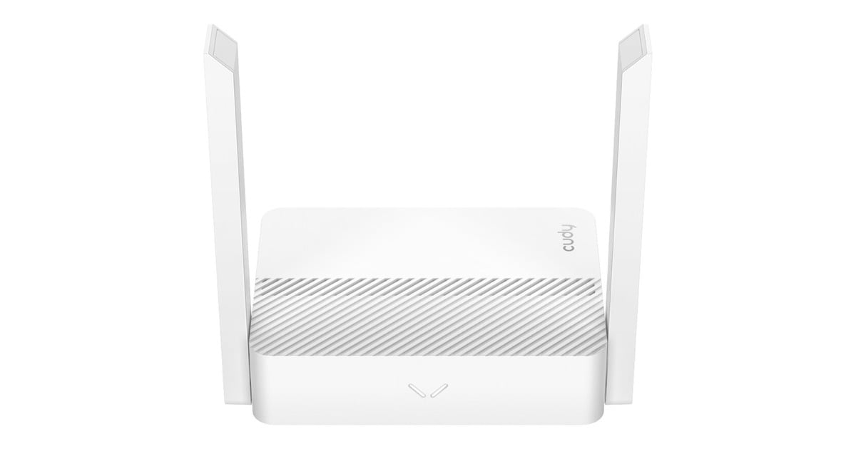 CudyN300 Wi-Fi 4G LTE Cat4 router  (Wit, Cudy App, nano SIM-slot)