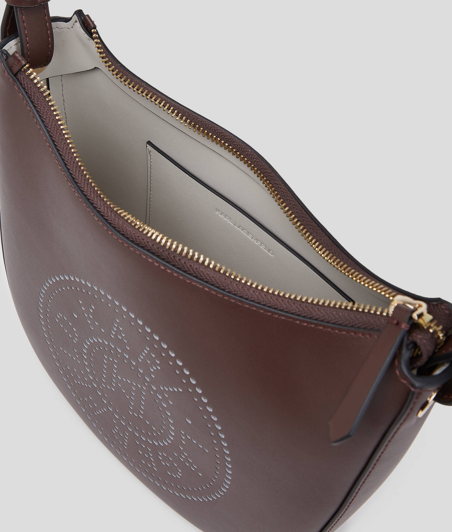 SAC PORTÉ ÉPAULE PERFORÉ CROISSANT DE LUNE K/CIRCLE