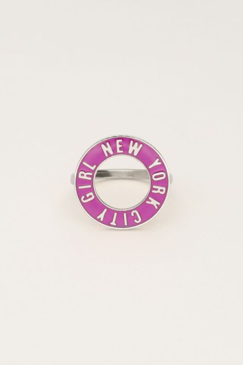 Ring met kleur 
