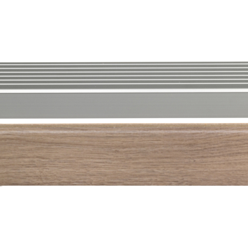 CanDo  Afwerklijst Bruin Eiken 130x5cm