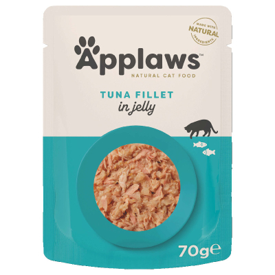 Applaws Pouch Tuna in Jelly 16x70g